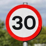 30 sign